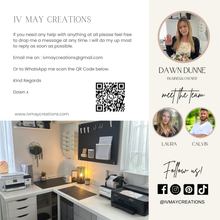 Load image into Gallery viewer, Custom Personalised Topper Dusty blue and Navy gypsophila eucalyptus leaf cake topper wedding decorations floral arrangement