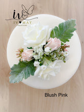 Load image into Gallery viewer, Blush Rose Cake Topper: Foam Flower Wedding, Birthday, Christening Decoration