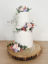 Load image into Gallery viewer, Foam Rose Cake Topper: Wedding, Christening, Birthday Cake Flowers