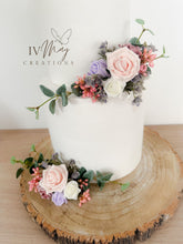 Load image into Gallery viewer, Foam Rose Cake Topper: Wedding, Christening, Birthday Cake Flowers