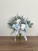 Load image into Gallery viewer, Wedding Bouquet: Foam Roses, Eucalyptus, and Lavender