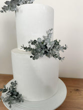 Load image into Gallery viewer, Eucalyptus Cake Flowers: Artificial Foliage Wedding Cake Decoration