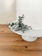 Load image into Gallery viewer, FULL SET cake flowers - Artificial foliage cake flowers - eucalyptus bunches leaf wedding decorations floral arrangement