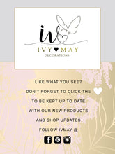 Load image into Gallery viewer, SET OF 3 Christmas Tree Decoration - Glitter misty pink sparkle Clip on Roses