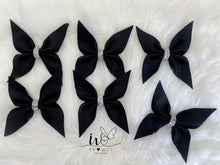 Load image into Gallery viewer, Black Velvet Christmas tree Bows - Christmas tree butterflies Bows - Black