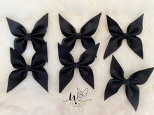 Load image into Gallery viewer, Black Velvet Christmas tree Bows - Christmas tree butterflies Bows - Black