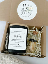 Load image into Gallery viewer, Soy wax vegan candle Gift Set / Best Friend / Christmas gift for friend colleague
