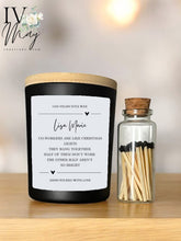 Load image into Gallery viewer, Personalised soy wax vegan candle Friend Friendship Gift / Gift Set / Thank you / Christmas gift for friend colleague
