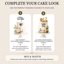 Load image into Gallery viewer, Personalised Cake Topper, Custom Acrylic Decorations, Wedding, Anniversary
