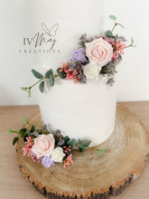 Load image into Gallery viewer, Foam Rose Cake Topper: Wedding, Christening, Birthday Cake Flowers
