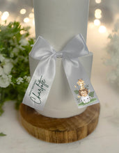 Load image into Gallery viewer, Personalized Safari Cake Topper: Satin Bow, Children's Birthday
