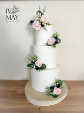 Load image into Gallery viewer, Wedding Day Flowers Brides Bouquet- Wedding packages - White - Ivory - Sage - Blush Pink - Navy Blue
