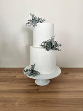 Load image into Gallery viewer, FULL SET cake flowers - Artificial foliage  cake flowers - eucalyptus bunches leaf wedding decorations floral arrangement
